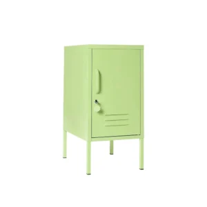 Single Door Bedside Cabinet Color Dark Sea Green