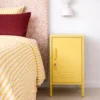 1_06ba648a-a195-42c0-9cc6-8b0f52b5e255 Single Door Bedside Cabinet Color Gold