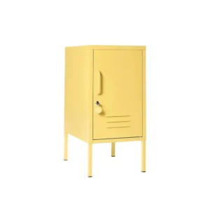Single Door Bedside Cabinet Color Gold
