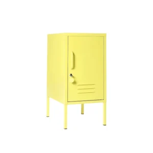 Single Door Bedside Cabinet Color Yellow